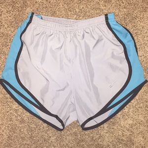 Nike Tempo Running Shorts- Gray and Blue